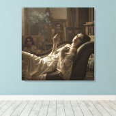 Morning of the Model, by Natasha Us   Leinwanddruck (Insitu (Holzboden))