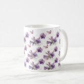 Morning Petunia Bloom Tasse (VorderseiteRechts)