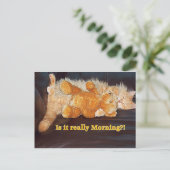 Morning?? Postcard Postkarte (Stehend Vorderseite)