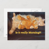 Morning?? Postcard Postkarte (Vorne/Hinten)