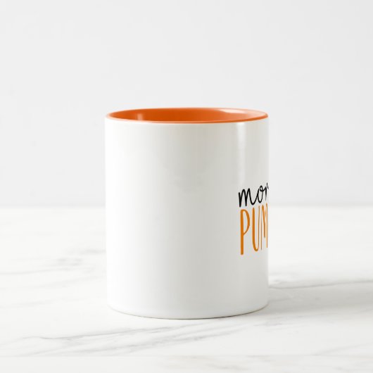 Morning Pumpkin Fall Kaffeepause Tasse (Mittel)