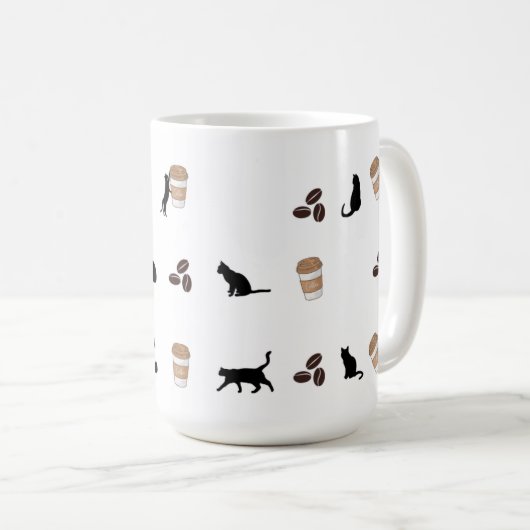 Morning Purrfection Cup Kaffeetasse (VorderseiteRechts)