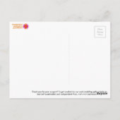 Morning Rangoli Art at Baale Mane! Postkarte (Rückseite)