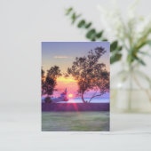 Morning Rays Postkarte (Stehend Vorderseite)