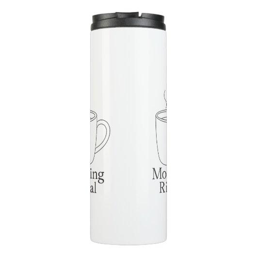 Morning Ritual Thermosbecher (Rückseite)