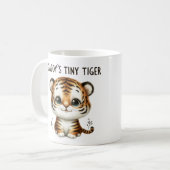 Morning Roar - Daddy's Tiny Tiger Kaffeetasse (Vorderseite Links)