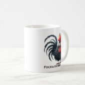 Morning Rooster - Fock-a-doodle-doo! Kaffeetasse (VorderseiteRechts)