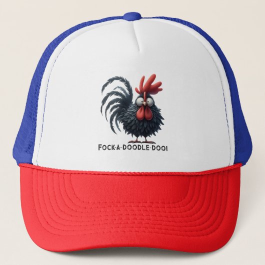 Morning Rooster - Fock-a-doodle-doo! Truckerkappe (Vorderseite)