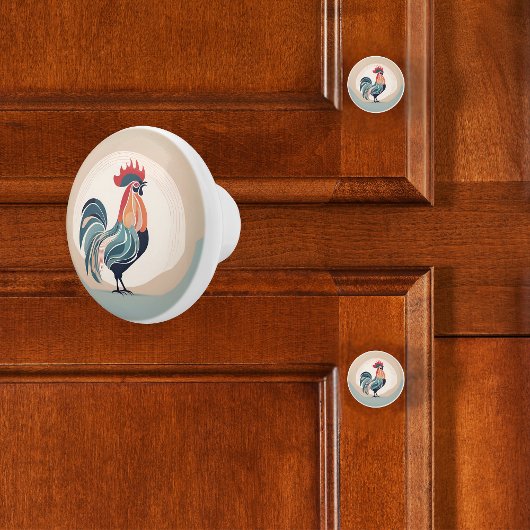 Morning Rooster Keramikknauf
