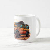 Morning Routine mit der ultimativen Cool Car Tasse (VorderseiteRechts)