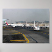 Morning Rush Hour in Dubai Poster (Vorne)