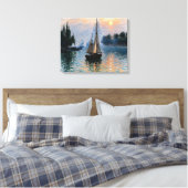 Morning Sail Leinwanddruck (Insitu (Schlafzimmer))