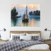 Morning Sail Leinwanddruck (Insitu (Schlafzimmer))