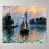 Morning Sail Poster (Vorne)