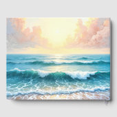 Morning Seascape For Memorial Service Gästebuch (Rückseite)