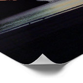 Morning Sky am Singing Beach Poster (Ecke)