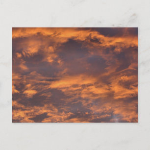 Morning Sky Clouds Naturofotografie Postcard Postkarte