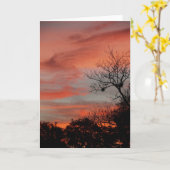 Morning Sky Karte (Gelbe Blume)