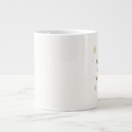 Morning Snowfall | A Quiet Cup | Winter Mug Jumbo-Tasse