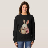 Morning Snuggles Bunny Brew Bliss Cocoa & Cuddles  Sweatshirt (Vorne ganz)