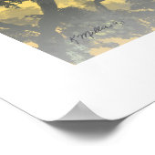 Morning Song Poster (Ecke)