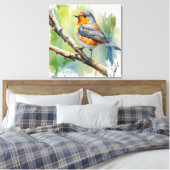 Morning Song Robin Vogel Malerei Wand Kunst (Insitu (Schlafzimmer))