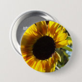 Morning Sonnenblume individuell einstellbar Button (Vorne & Hinten)