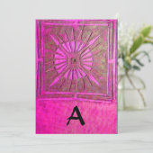 MORNING STAR , hell rosa, violett weiß Ankündigung (Stehend Vorderseite)