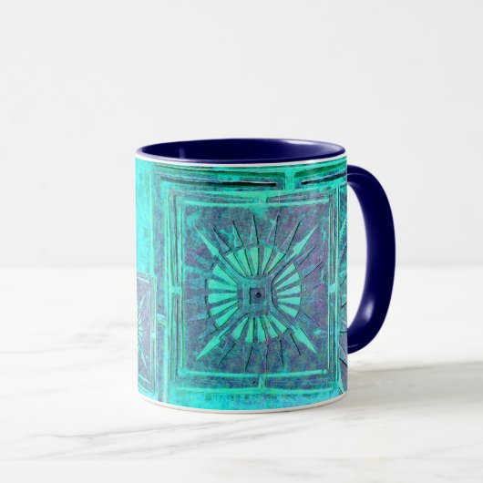 MORNING STAR Pawnee Aqua Tasse (VorderseiteRechts)