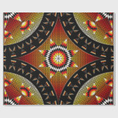 Morning Star Tipi's (BWRY) Geschenkpapier (Flach)