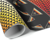 Morning Star Tipi's (BWRY) Geschenkpapier (Rolleneckpunkt)