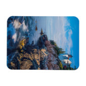 Morning Sun am Bass Harbour Lighthouse Magnet (Horizontal)