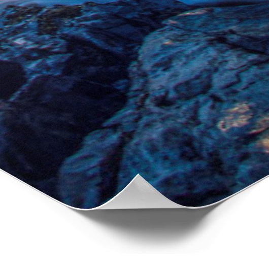 Morning Sun am Bass Harbour Lighthouse Poster (Ecke)