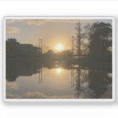 Morning Sunrise Aufkleber (Vorderseite)