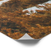 Morning Sunrise Cabin Grand Teton Nationalpark Poster (Ecke)