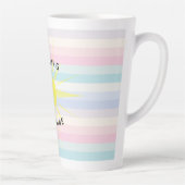 Morning Sunshine Colorful Large Latte Tasse (Rechts)