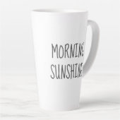 Morning Sunshine Rustikale Niedliche Wasserfarbe S Milchtasse (Rechte Ecke)