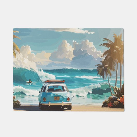 Morning Surf Fußmatte (Vorderseite)