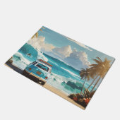 Morning Surf Fußmatte (Schrägansicht)