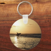 Morning Surfer Schlüsselanhänger (Vorderseite)