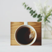 Morning Tea Postkarte (Stehend Vorderseite)