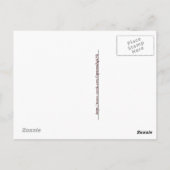 Morning Tea Postkarte (Rückseite)