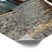 Morning Tracks Poster (Ecke)