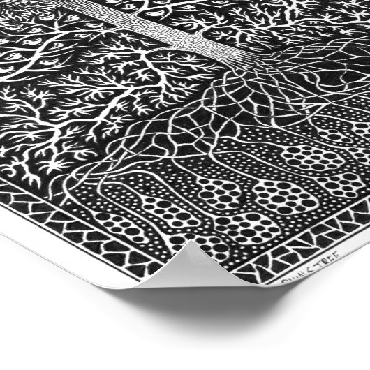 Morning Tree Poster (Ecke)