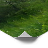 Morning Valley Sunrise Poster (Ecke)