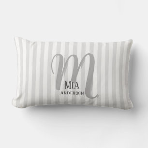 Morning Vibe Personalisiert Monogram Lendenkissen