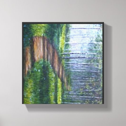 "MORNING WALK" CANVAS DRUCKEN LEINWANDDRUCK (Vorderseite)