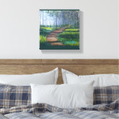"MORNING WALK" LEINWANDDRUCK (Insitu (Schlafzimmer))