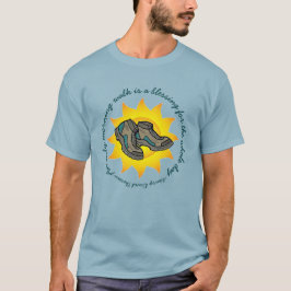 Morning Walk Thoreau Zitat T-Shirt