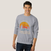 Morning Wood Campground - Pitch dein Zelt Sweatshirt (Vorne ganz)